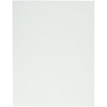 1/2 Inch Rule 500 Sheets 8-1/2 x 11 Inches School Smart Graph Paper White 1/2 Inch Rule 500 Sheets 8-1/2 x 11 Inches School Smart Graph Paper White